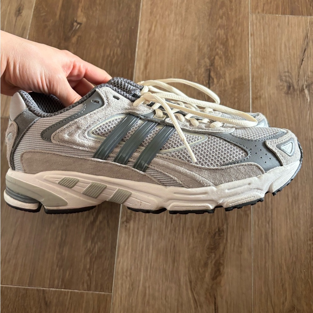Adidas Men's Gray Running Shoes